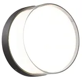 Heitronic Quadrula 501326 Wandleuchte, Deckenleuchte 10 W, LED anthrazit