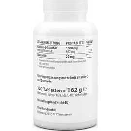 Vita-World GmbH Vita World Vitamin C 1000 Tabletten 120 St.