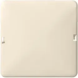 Elso 503020 Blindabdeckung lange Rasthaken 80x80 RENOVIERUNG perlweiß