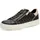 Marco Tozzi Plateau-Sneaker Damen Schwarz/Gold 40