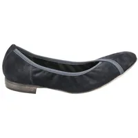 Donna Carolina Ballerina 37.170.186, Rauleder, Blau, Damen EU 37
