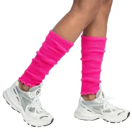 Boland - Beinwärmer für Erwachsene, Unifarben, Einheitsgröße, Stulpen, Socken, Overknees, 80er Jahre, Kostüm, Karneval, Mottoparty