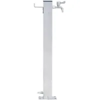 VidaXL Wassersäule für den Garten 80 cm Edelstahl Quadratisch