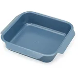 Joseph Joseph Nest Ofenblech, Karbonstahl mit Antihaftbeschichtung, leicht zu ziehende Griffe, 30cm x 30cm x 6.4cm, Blau