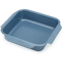 Joseph Joseph Nest Ofenblech, Karbonstahl mit Antihaftbeschichtung, leicht zu ziehende Griffe, 30cm x 30cm x 6.4cm, Blau