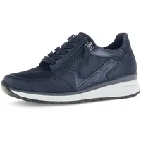 Gabor Sneaker low in Extraweite K blau | Gr.: 39
