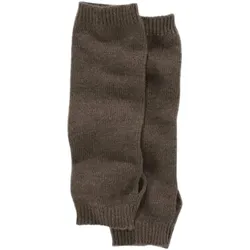 J.Jayz Damen Feinstrick-Stulpen mit Woll- und Kaschmiranteil leichte Winter-Arm-Stulpen wärmende Handschuhe 93785008 Braun - One-Size