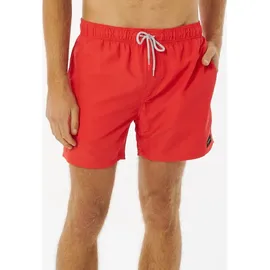 Rip Curl Badeshorts Offset Volley Rot S