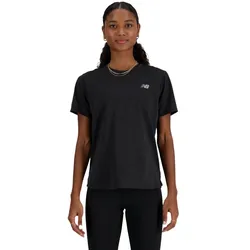 New Balance Damen Athletics T-Shirt schwarz