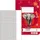 Herlitz Schulheft x.book Lineatur 10 kariert DIN A5 16 Blatt, 1 St.