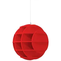 Platino24 Wandpaneel SATELLITE rot 2 St. Durchmesser 40 cm