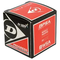 Dunlop Squashball Dunlop Progress 1 Ball roter Punkt