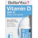 BetterYou DLux 1000 Daily Vitamin D Oral Spray - 15 ml, Zerstäuber, Peppermint