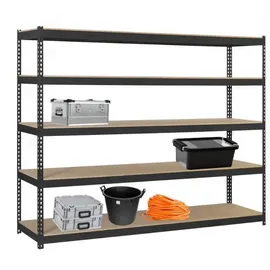 Proregal Schwerlastregal Metall 250x150x60 cm Anthrazit