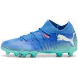 Jr Soccer Shoe, Bluemazing White-Electric Peppermint, 29 EU