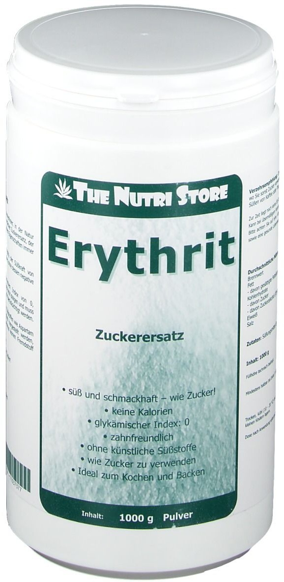 Erythrit Zuckerersatz