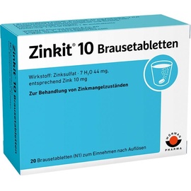 Wörwag Pharma GmbH & Co. KG Zinkit 10 Brausetabletten