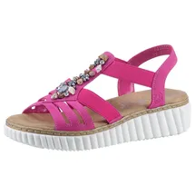 Rieker Plateau-Sandaletten Damen Pink 43