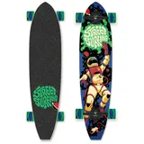 Streetsurfing Street Surfing Cut Kicktail bunt|grün No Size