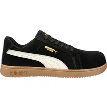 Puma Sicherheitshalbschuhe S1P ICONIC BLK/GUM" - 36 - schwarz