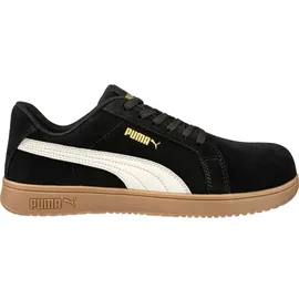 Puma Sicherheitshalbschuhe S1P ICONIC BLK/GUM" - 36 - schwarz