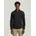 Langarmhemd Slim Fit Schwarz S