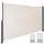 Tectake Aluminium Seitenmarkise 300 x 180 cm Beige