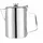HENDI Kaffee-/Teekanne, mit Klappdeckel, Kaffeekanne, Wasserkessel Tropfwasserkocher, Kaffee, 2L, ø126x(H)185mm, Edelstahl