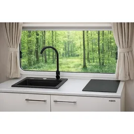 MPM SMK-02 Kühlschrank 100 l 94 cm hoch Weiß/Grau
