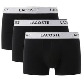 Lacoste Boxershorts Lacoste 3er Boxershorts schwarz S