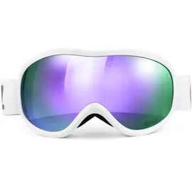 YEAZ Ski- und Snowboard-Brille violett/weiss STEEZE