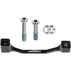 TRICKSTUFF Adapter PM-PM +20 mm mit Titanschrauben | PM 203-223 | schw