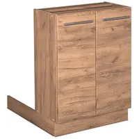 Vicco Kochinsel Fame-Line 60 x 60 x 82 cm Goldfarben