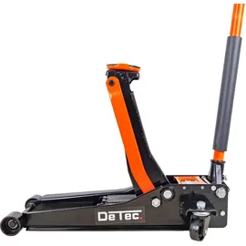 DeTec. Wagenheber Stahl 75–500 mm orange