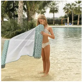 Swim Essentials Wasserhängematte Grün Leopard 116 x 78 x 15 cm