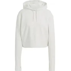 ADIDAS Damen Kapuzensweat Train Essentials Train, ORBGRY/WHITE, XL