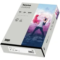 Inapa tecno colors A4 80 g/m2 500 Blatt grau