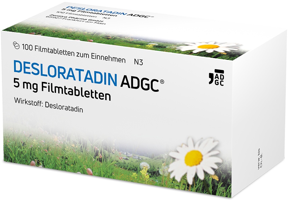 desloratadin 5 mg 100 stck