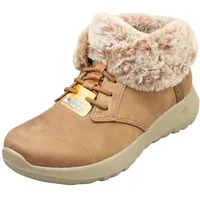 SKECHERS Damen On-The-Go Joy Cozy Charm Stiefelette, Chestnut Textile,