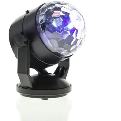 Party Dome Pro - farbenfroher Lichteffekt,  Fernbedienung Batterie/USB Saugnapf