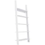 Leiterregal Regal Standregal 85x29x189cm weiß 134383003