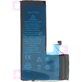 AccuCell Akku passend für Apple iPhone 11 Pro, Li-Polymer, 3,83V, 3400mAh, 13,0Wh, high capacity, built-in, ohne Werkzeug