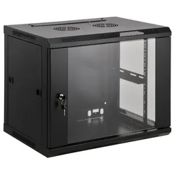 Intellinet Network Cabinet, Wall Mount (Standard), 6U, Usable Depth 350mm/Width