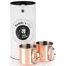 Buddy ́s Bar Moscow Mule Becher 0,45 l Kupfer 2 St.