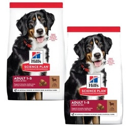 Hill's Science Plan Adult Large Breed Lamm & Reis 2x14 kg