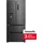 Hanseatic HFD18983DWDBI French Door (512 l, 1898 mm hoch, Schwarz)