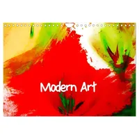 Calvendo Modern Art (Wandkalender 2026 DIN A4 quer), CALVENDO
