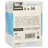 Papstar Hygienebeutel 28,5 cm x 8 cm x 7 cm Weiß