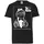 LOGOSHIRT T-Shirt "Sesamstrasse - Krümelmonster Pate", Herren, Gr. XS, schwarz, 100% Baumwolle, bedruckt, normal, Rundhals, Shirts T-Shirt, mit coolem Print