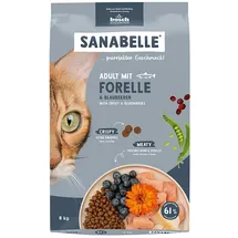 Sanabelle Adult mit Forelle 2 kg